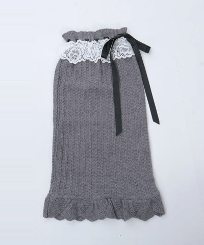 Lace & Knit Leg Covers