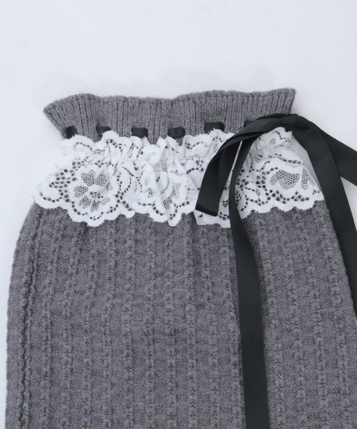 Lace & Knit Leg Covers