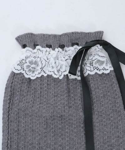 Lace & Knit Leg Covers