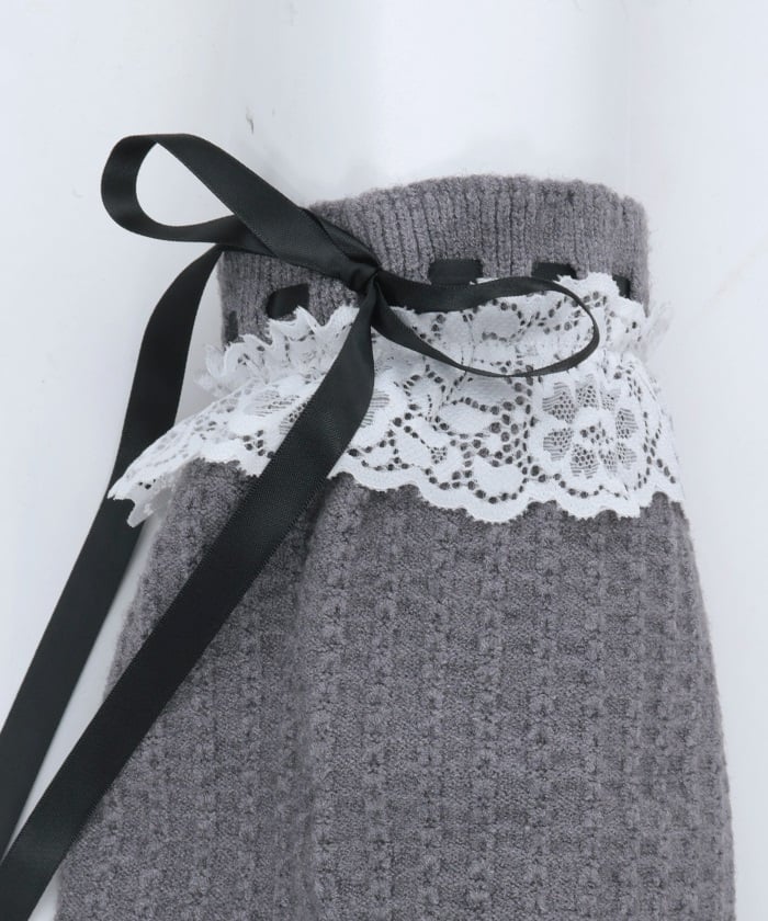 Lace & Knit Leg Covers