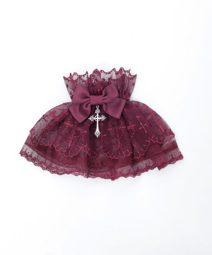 Cross Lace Wrist Cuffs