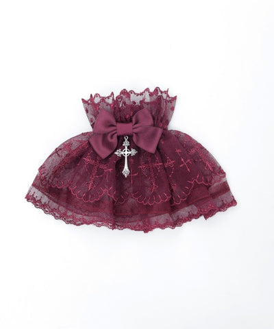 Cross Lace Wrist Cuffs