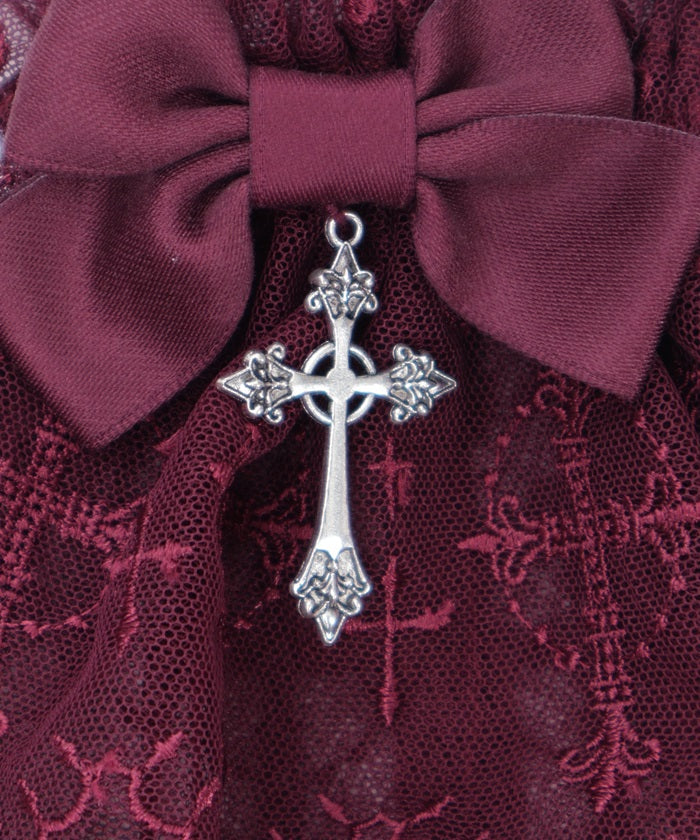 Cross Lace Wrist Cuffs