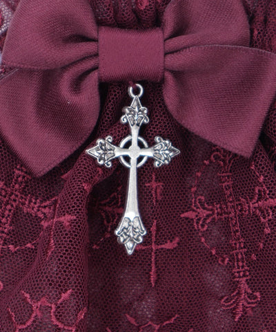 Cross Lace Wrist Cuffs