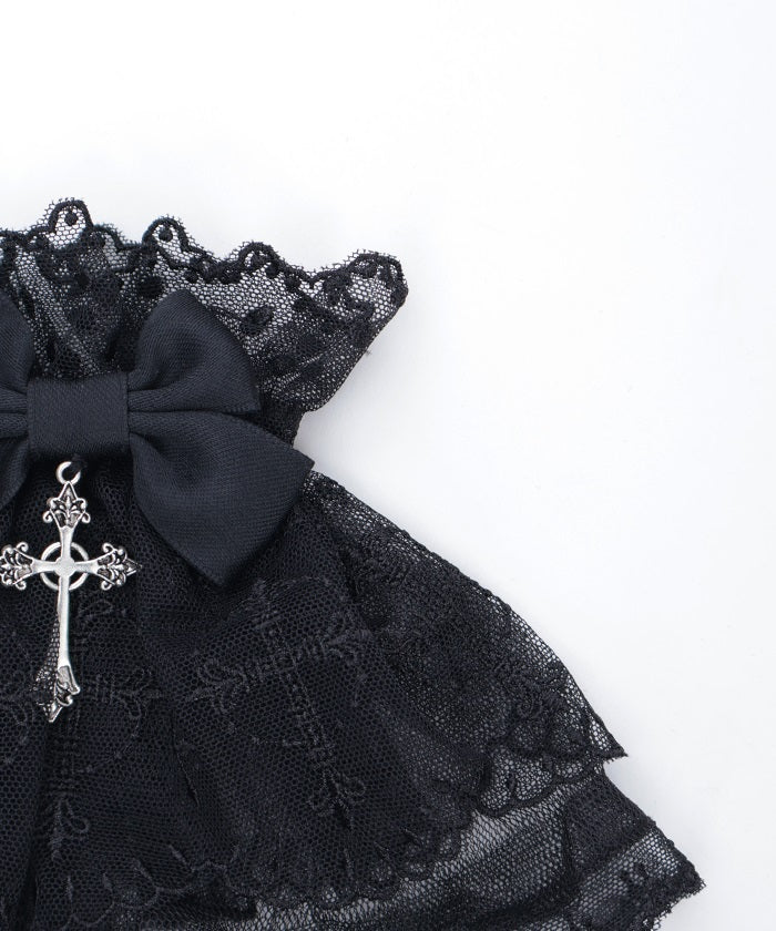 Cross Lace Wrist Cuffs