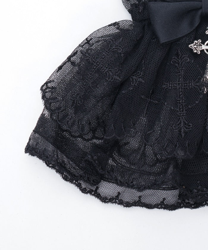 Cross Lace Wrist Cuffs