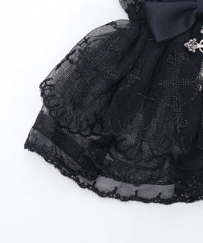 Cross Lace Wrist Cuffs