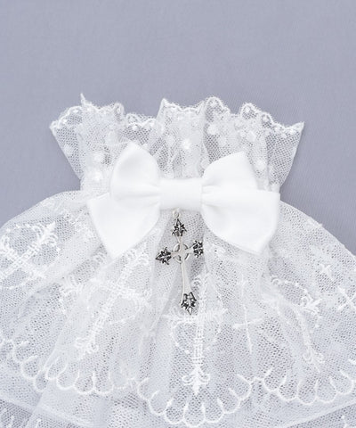 Cross Lace Wrist Cuffs