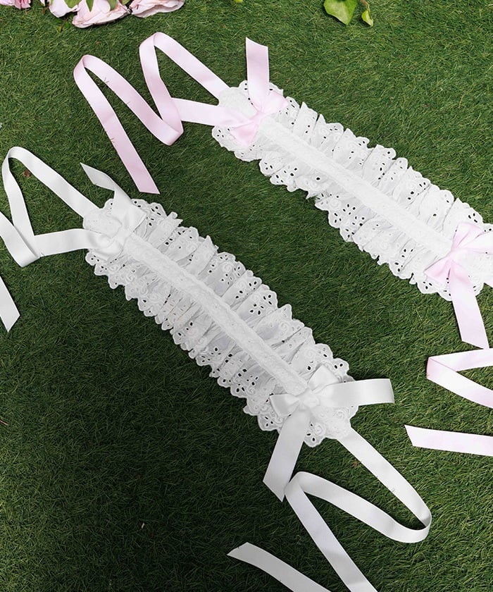 Cotton Lace Headdress (Time-limited Price)