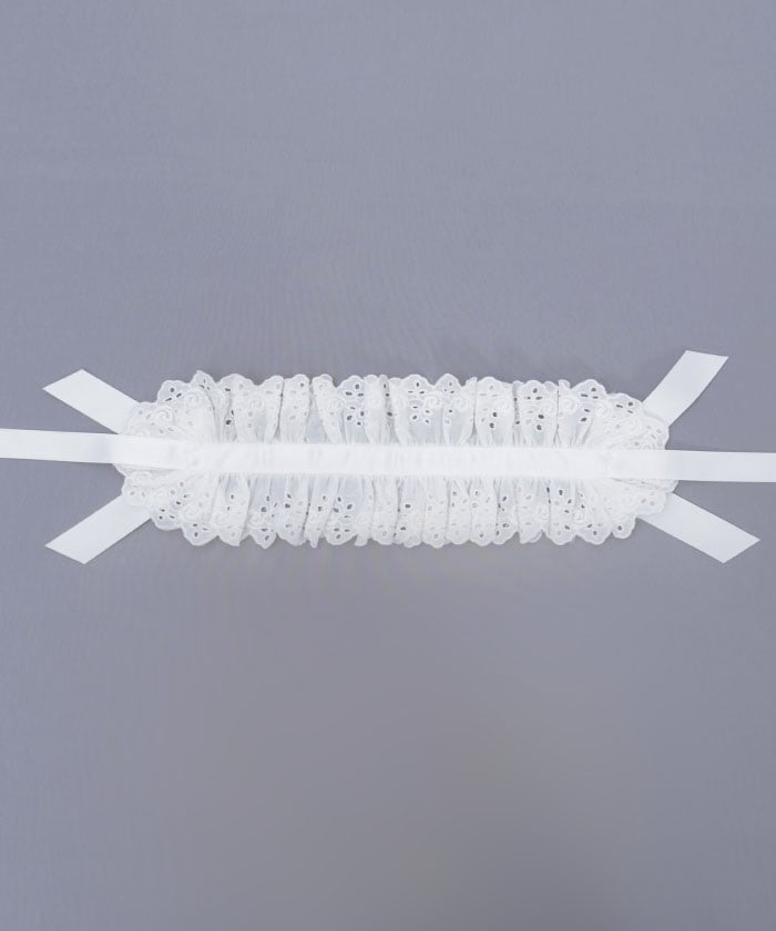 Cotton Lace Headdress – axes femme from JAPAN