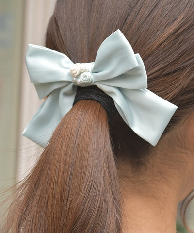 Ribbon Rose Ribbon Hair Clip