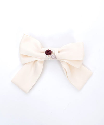 Ribbon Rose Ribbon Hair Clip