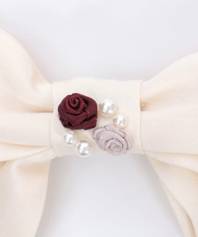 Ribbon Rose Ribbon Hair Clip