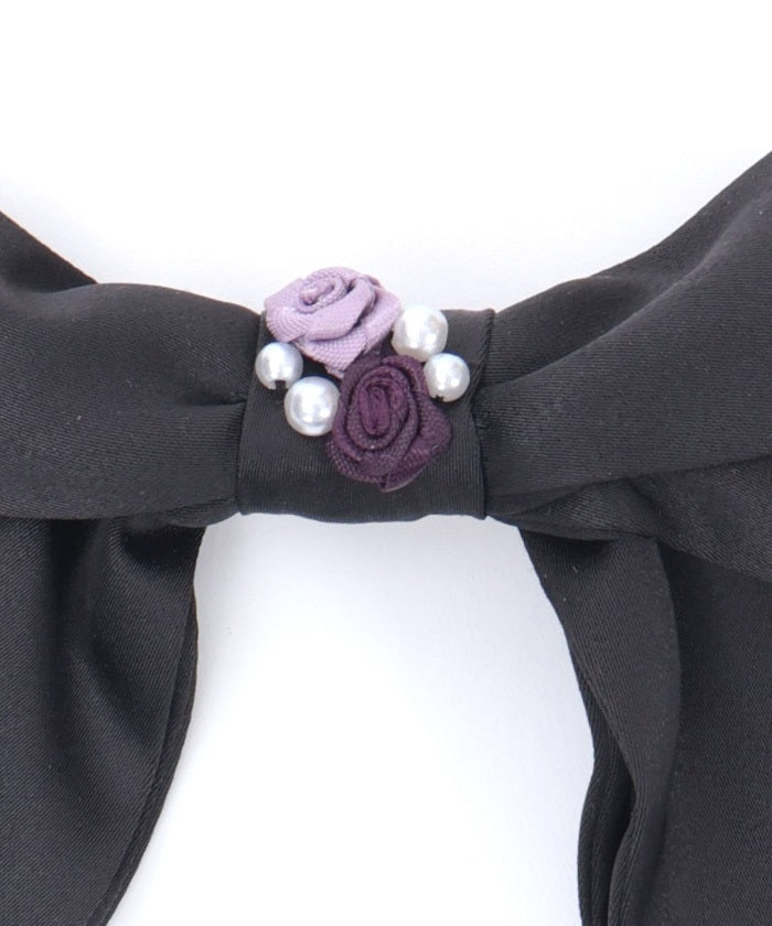 Ribbon Rose Ribbon Hair Clip