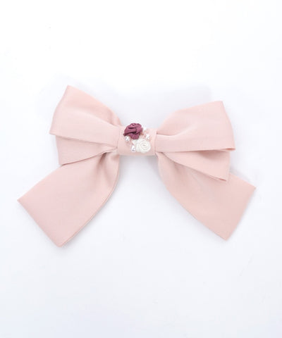 Ribbon Rose Ribbon Hair Clip