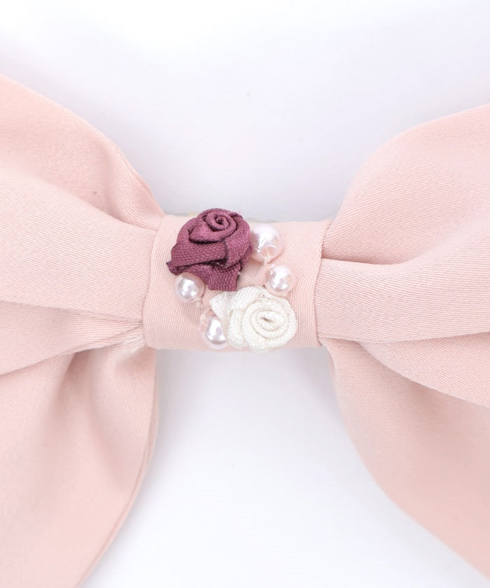 Ribbon Rose Ribbon Hair Clip