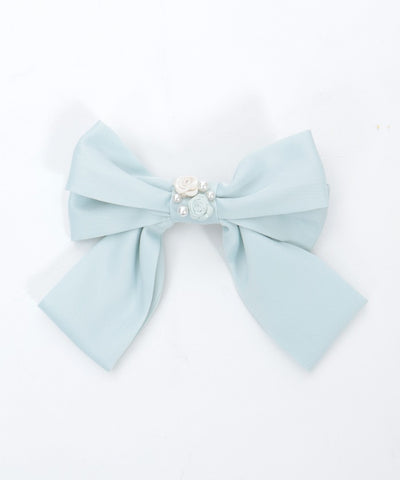 Ribbon Rose Ribbon Hair Clip