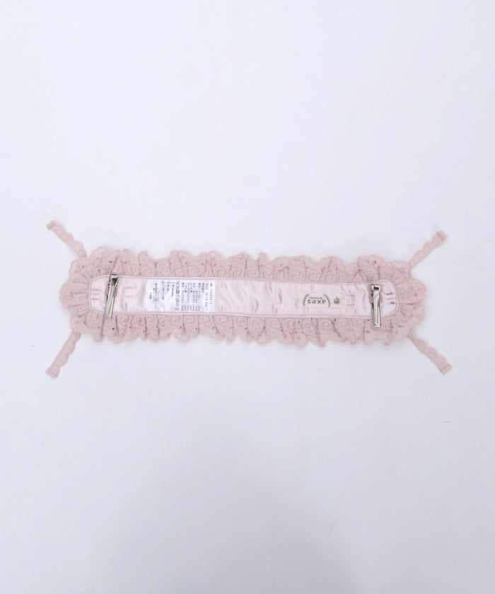 Floral Pattern Lace Headdress