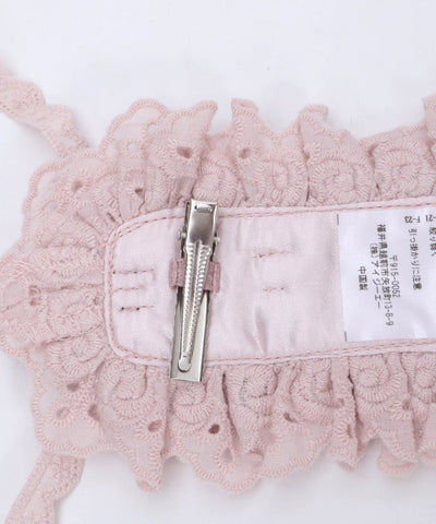 Floral Pattern Lace Headdress