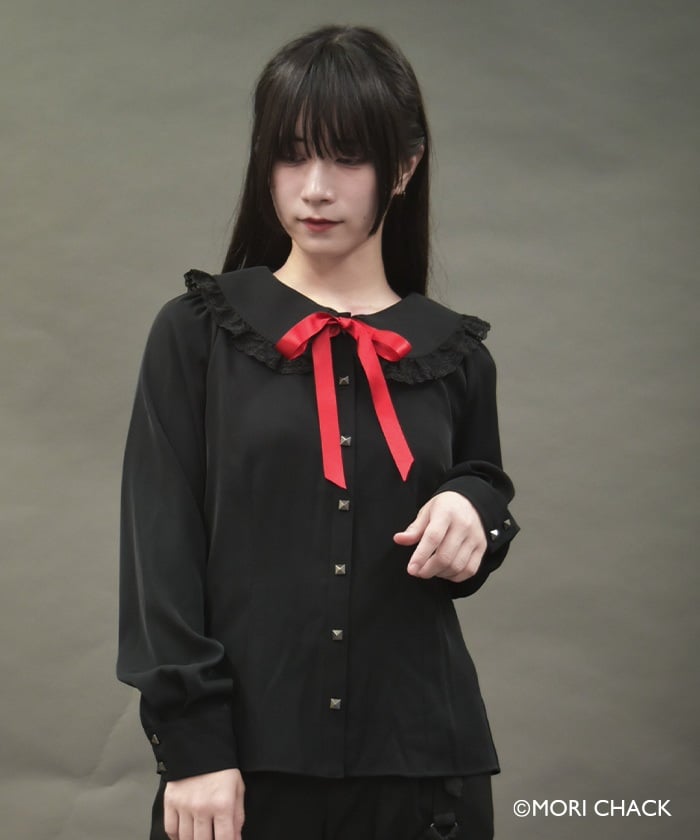 "Gloomy" Lace Blouse