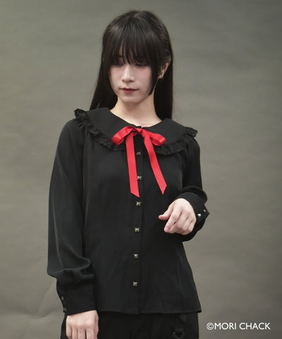 "Gloomy" Lace Blouse