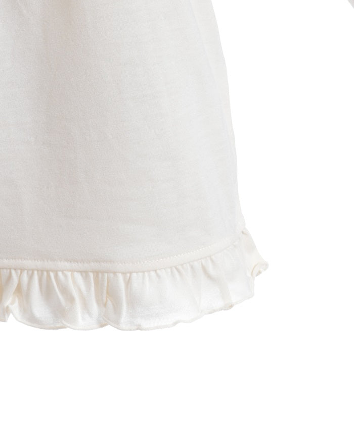 Yoke Lace & Ribbon Turtleneck