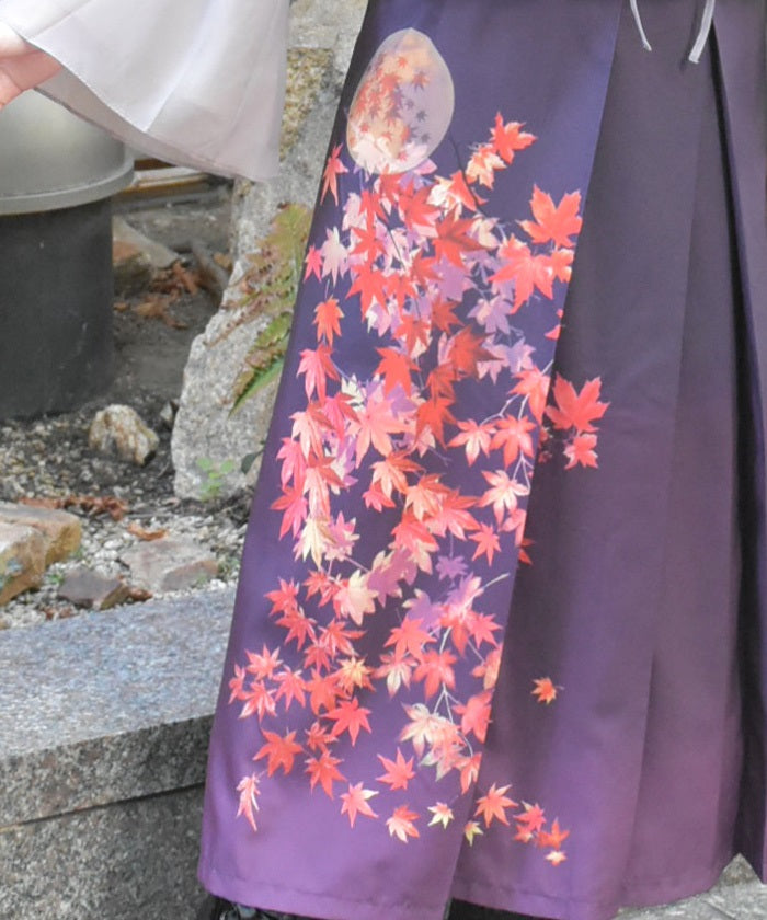 Autumn Leaves Pattern Skirt