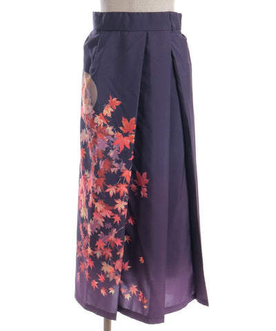 Autumn Leaves Pattern Skirt