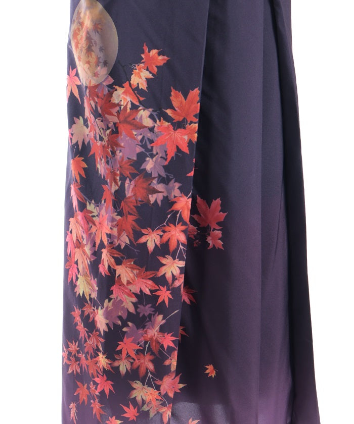 Autumn Leaves Pattern Skirt