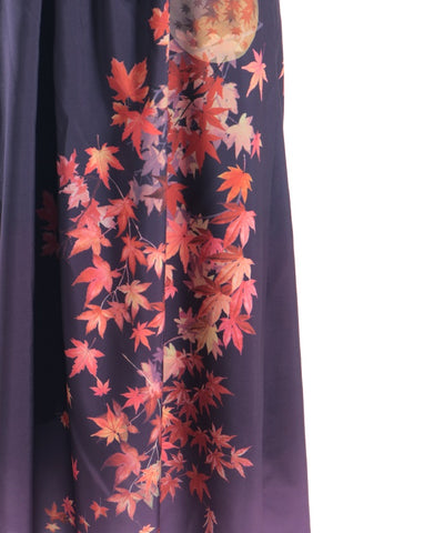 Autumn Leaves Pattern Skirt