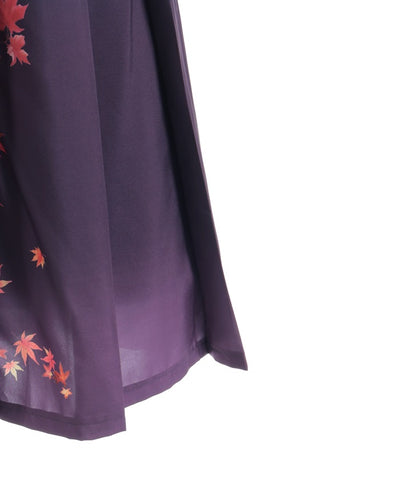 Autumn Leaves Pattern Skirt
