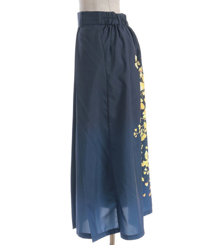 Autumn Leaves Pattern Skirt