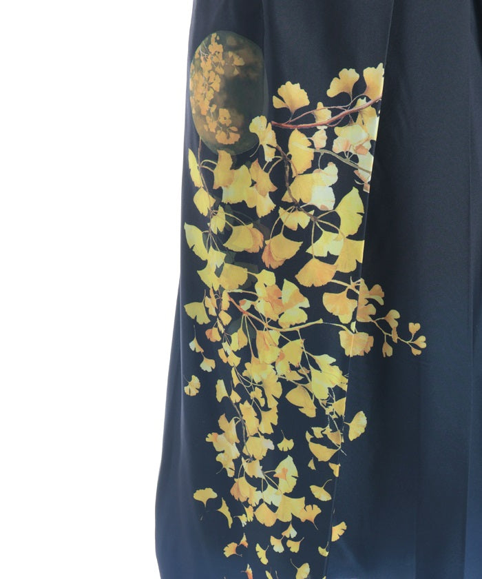 Autumn Leaves Pattern Skirt