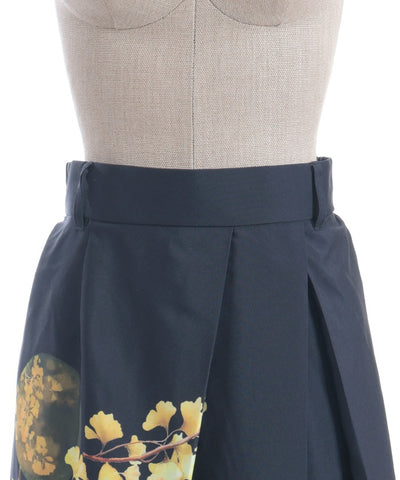 Autumn Leaves Pattern Skirt
