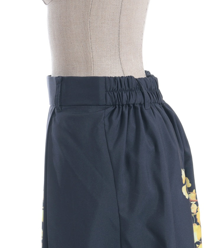 Autumn Leaves Pattern Skirt