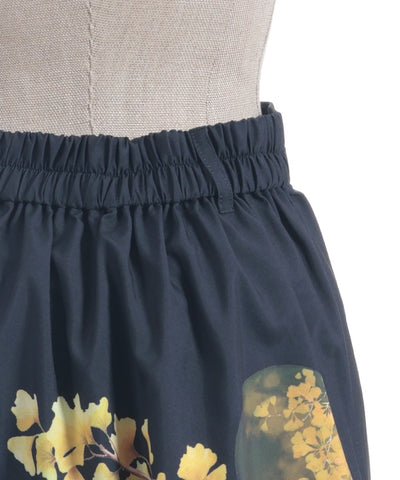 Autumn Leaves Pattern Skirt