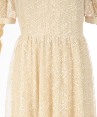 High Neck Lace Dress