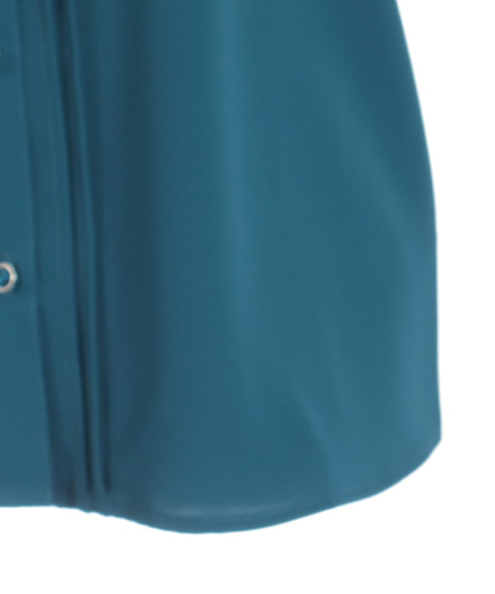 Princess Sleeves Style Frill Blouse with Ribbon