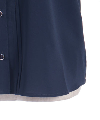 Princess Sleeves Style Frill Blouse with Ribbon