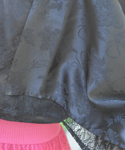 Cape Style Jacquard Blouse