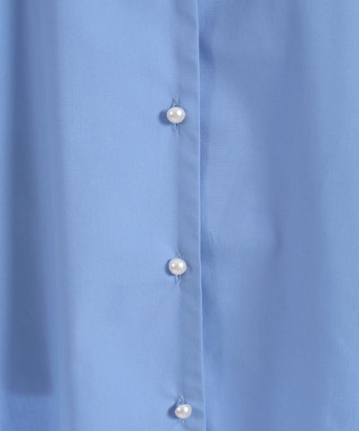 Big Ribbon Short Sleeve Blouse