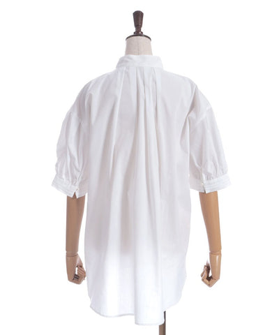 Big Ribbon Short Sleeve Blouse