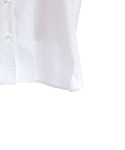 Big Ribbon Short Sleeve Blouse