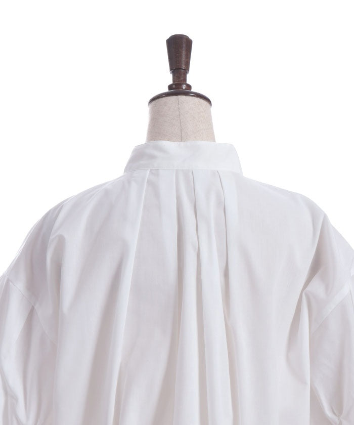 Big Ribbon Short Sleeve Blouse