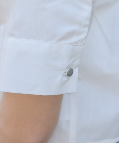 Eyelet Tab Short Shirt
