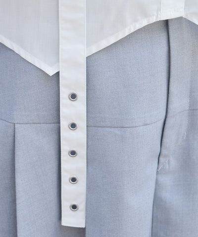Eyelet Tab Short Shirt