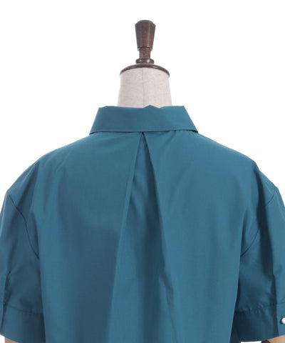 Eyelet Tab Short Shirt