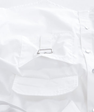Eyelet Tab Short Shirt