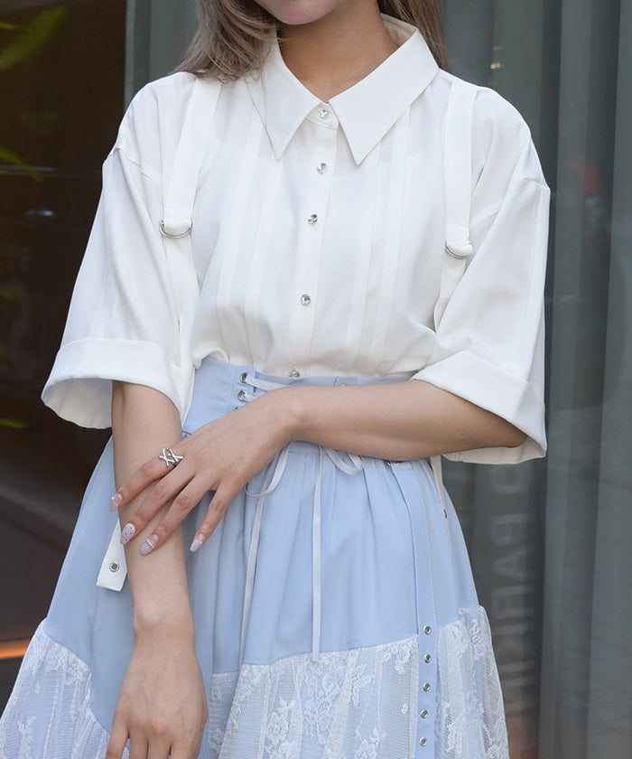 axes femme ビッグリボン BIGリボン タンクトップ ビッグリボン×編上キャミ | axes femme 公式オンラインショップ