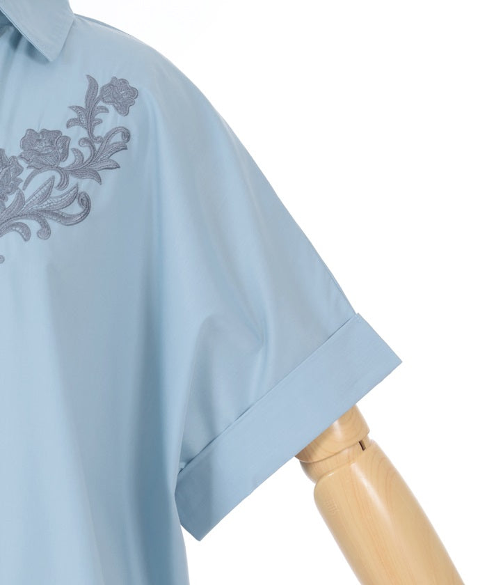 Embroidery Skipper Shirt